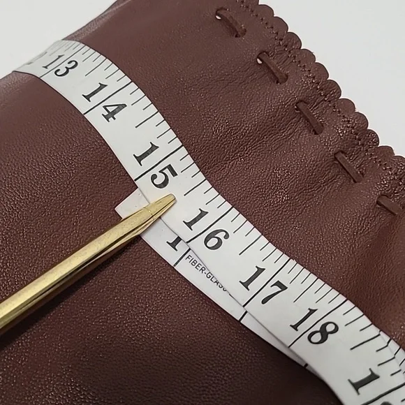 See by Chloe Genuine Brown Leather Heeled Boots Size 7/38 - Picture 13 of 16